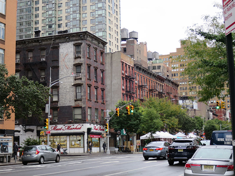 Present day photo of Paddy's Market Historic District.